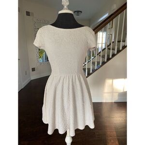 Xhilaration Cream Dress (XS)